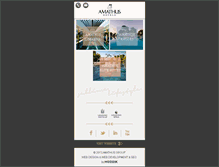 Tablet Screenshot of amathus-hotels.com